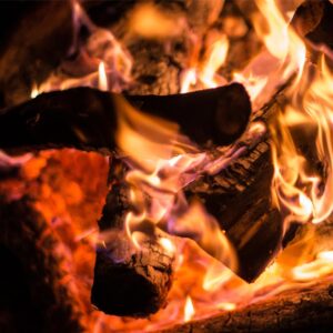 Coal Wood Fire